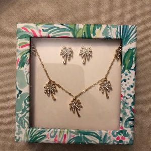Lilly Pulitzer Palm Tree Set